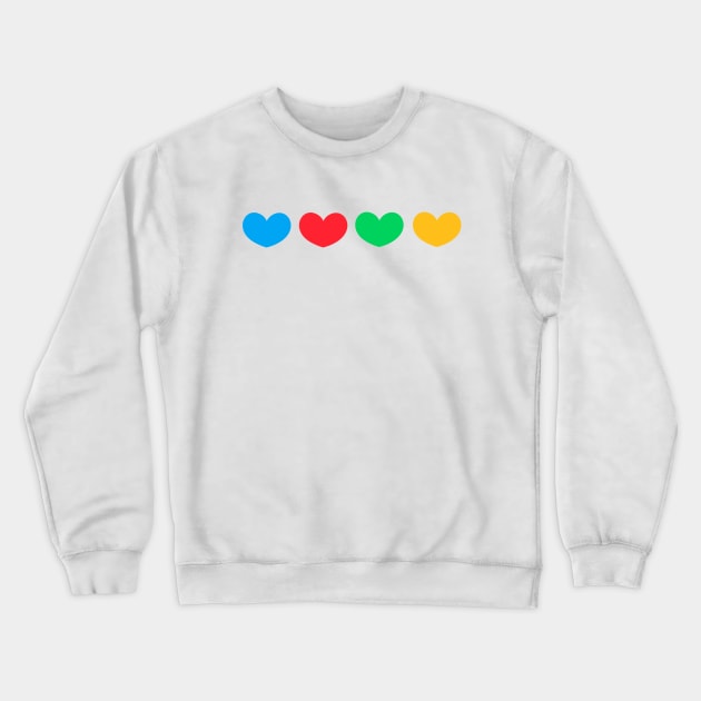 JLS hearts Crewneck Sweatshirt by J Best Selling⭐️⭐️⭐️⭐️⭐️